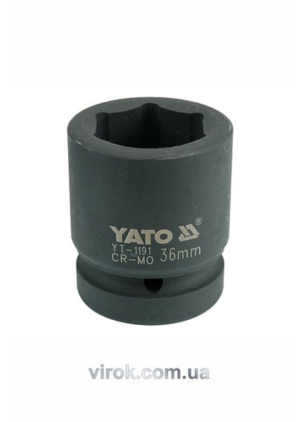 Головка ударная шестигранная YATO 1" М36, 65 мм фото