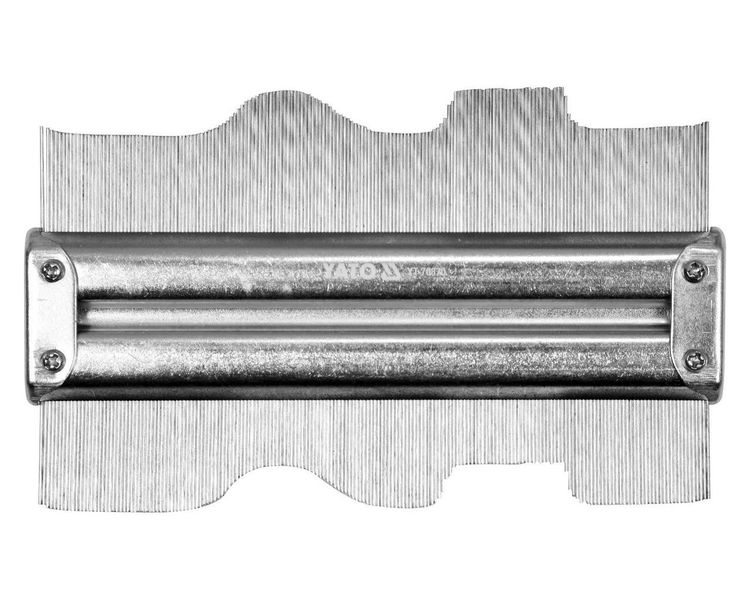 Шаблон для перенесення складних профілів YATO YT-70870, 150 х 46 мм, сталеві голки фото