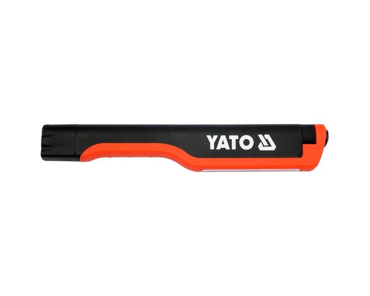 LED ліхтар у формі ручки YATO YT-08514 на батарейках, 80 лм, магніт + кліпса фото