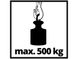 Лебедка электрическая с тросом до 500 кг EINHELL TC-EH 500-18 (2255145), 1000 Вт, трос Ø 4.2 мм, max 18 м фото 10