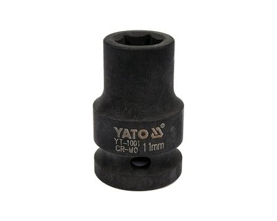 Головка ударна М11 шестигранна YATO YT-1001, 1/2", 39 мм фото