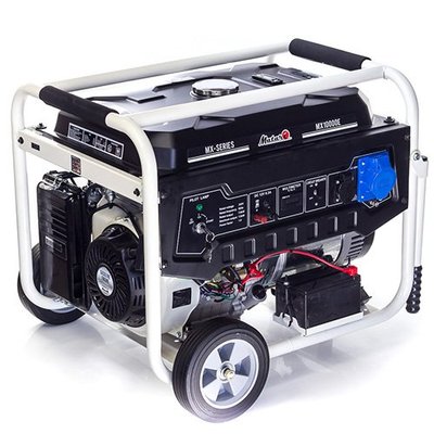 Генератор бензиновий MATARI MX10000EA, 7.5 кВт, 230 В, бак 25 л фото