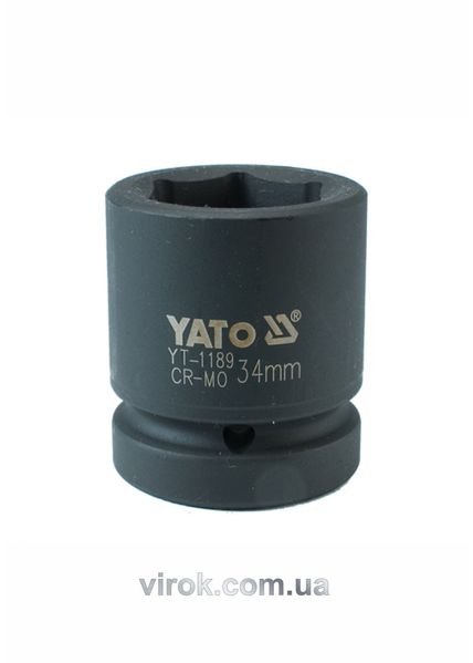 Головка ударная шестигранная YATO 1" М34, 61 мм фото