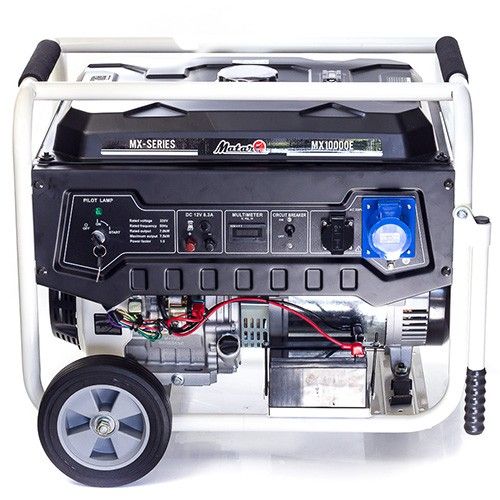 Генератор бензиновый MATARI MX10000EA, 7.5 кВт, 230 В, бак 25 л фото