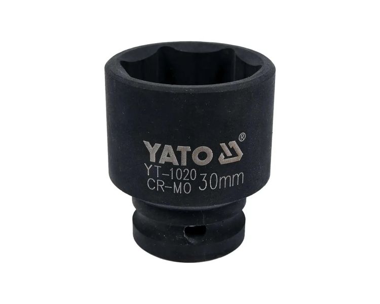 Головка ударна М30 шестигранна YATO YT-1020, 1/2", 48 мм фото