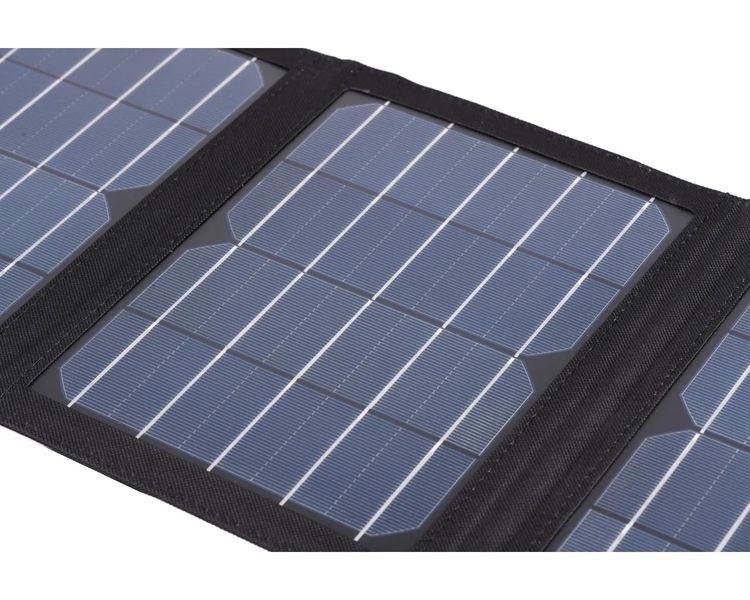 Солнечная панель портативная 22Вт для зарядки гаджетов 2E, 2хUSB-A 5В, 2.4A фото