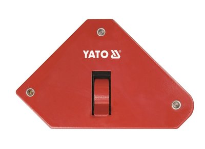 Струбцина магнітна YATO з вимикачем, 45°/90°, 13.5 кг фото