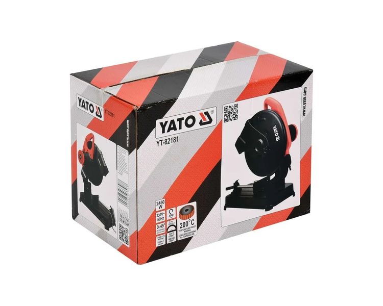Монтажная пила по металлу YATO YT-82181, 2450 Вт, диск 355х25.4 мм фото
