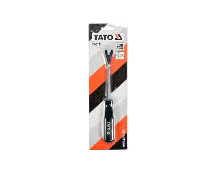 Съемник креплений оббивки салона YATO YT-0841, 9х13х18 мм, 230 мм фото
