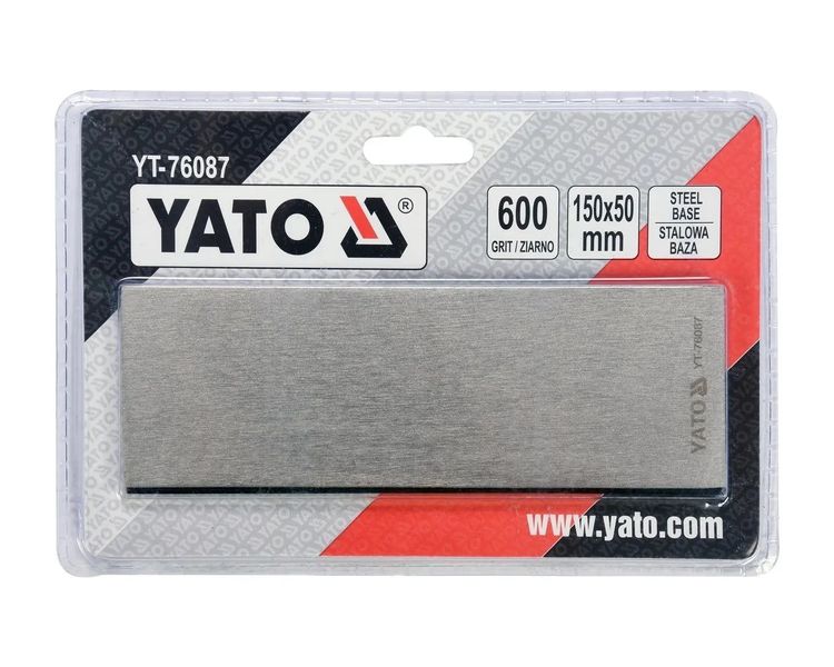 Брусок точильний алмазний YATO YT-76087, зерно G600, 150х50х4 мм фото