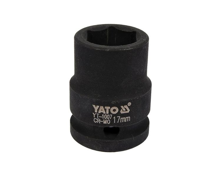 Головка ударна М17 шестигранна YATO YT-1007, 1/2", 39 мм фото