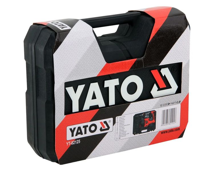 Перфоратор бочковой YATO YT-82125, SDS+, 1250 Вт, 4 Дж фото