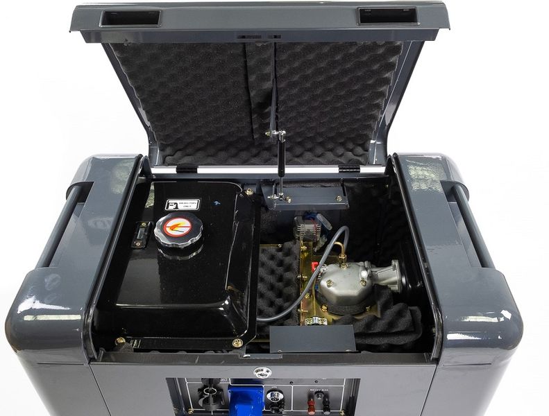 Генератор дизельный MATARI MDA9000SE, 7 кВт, 230 В, бак 15 л фото