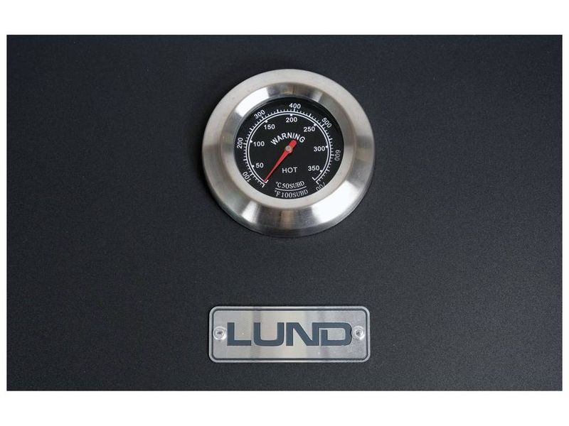 Гриль-барбекю вугільний LUND 99917, чавунна решітка 78х42.5 см, сталь 0.8 мм, 34.5 кг фото