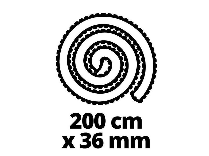 Шланг з насадками для пилососу EINHELL TE-SV 18 Li (2351267), патрубок Ø 36 мм фото