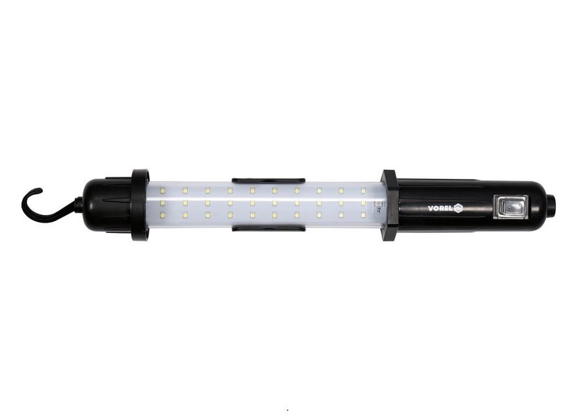 Аккумуляторная LED лампа VOREL 30 SMD, 3.7В, 1.2Ач, 120Лм фото