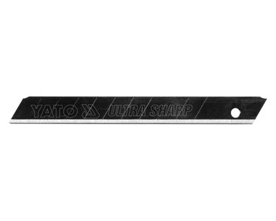 Лезвие для сегментного ножа 9 мм YATO YT-75260, сталь SK2H, 10 шт фото