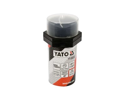 Нитка ущільнююча для різьбових з'єднань YATO YT-29222, 150 м, тиск 15 Bar фото
