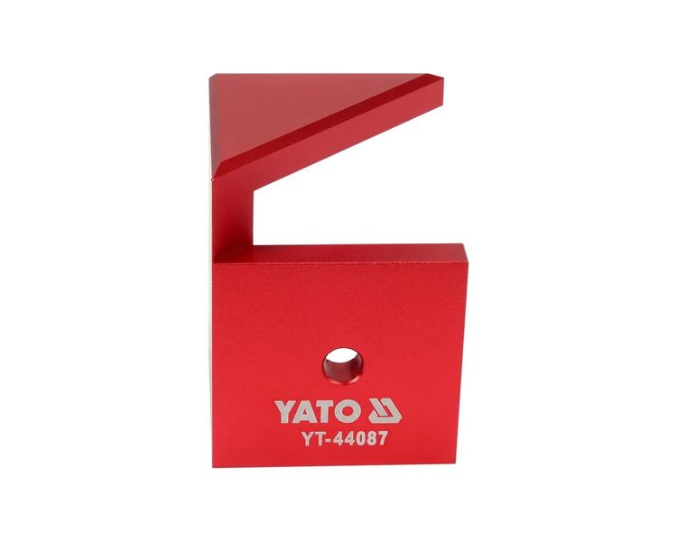 Шаблон столярный объемный угловой YATO YT-44087, 60х45х45 мм фото
