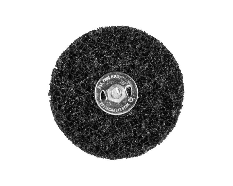 Щетка для дрели нетканая (коралловая) 100 мм YATO YT-47802, хвостовик 6 мм фото