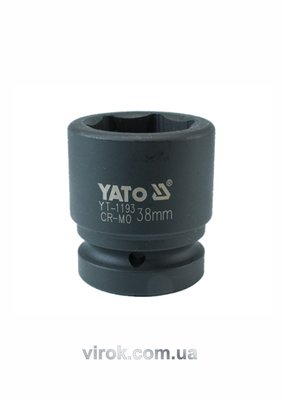 Головка ударная шестигранная YATO 1" М38, 65 мм фото
