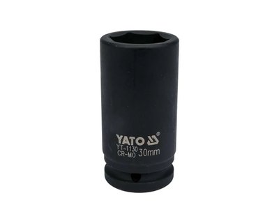 Головка ударна подовжена М30 YATO YT-1130, 3/4", 90 мм, CrMo фото
