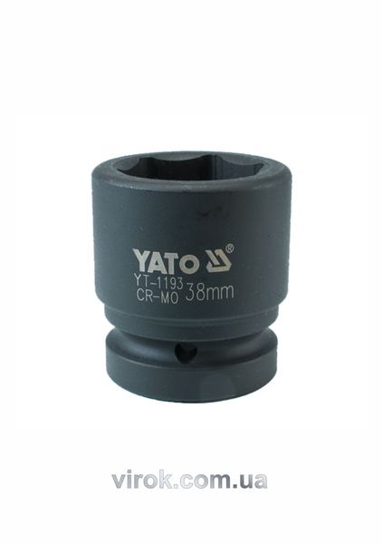 Головка ударная шестигранная YATO 1" М38, 65 мм фото