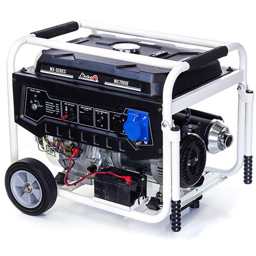 Генератор бензиновий MATARI MX7000EA, 5.5 кВт, 230 В, бак 25 л фото