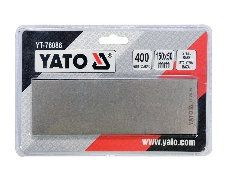Брусок точильный алмазный YATO YT-76086, зерно G400, 150х50х4 мм фото