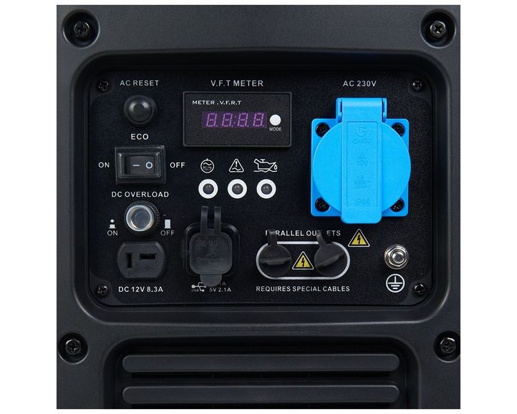 Генератор инверторный 2.4 кВт EnerSol EPG-2400IS, 230В, 18.5 кг, USB фото