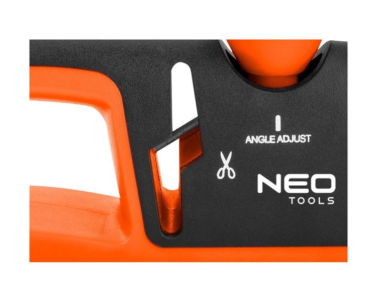 Точилка для ножів та ножиць з регулюванням кута заточування NEO TOOLS 56-050, три види заточки фото