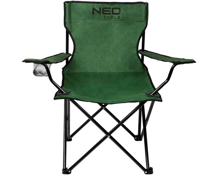 Туристический раскладной стул NEO TOOLS 63-157, до 120 кг, 1.8 кг, чехол фото