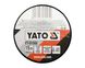 Ізострічка тканинна чорна 15 м 19х0.3 мм YATO YT-81500, -40 +105 °С фото 1