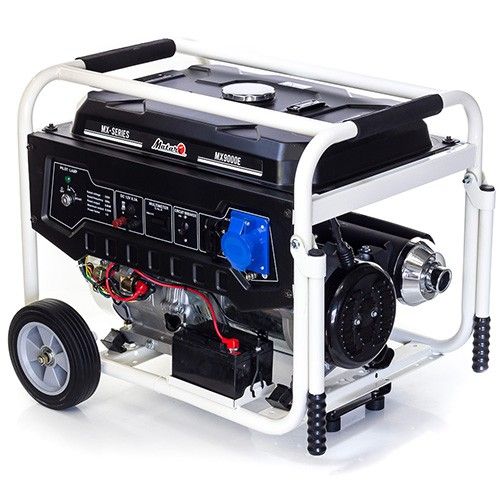 Генератор бензиновый MATARI MX9000EA, 6.5 кВт, 230 В, бак 25 л фото