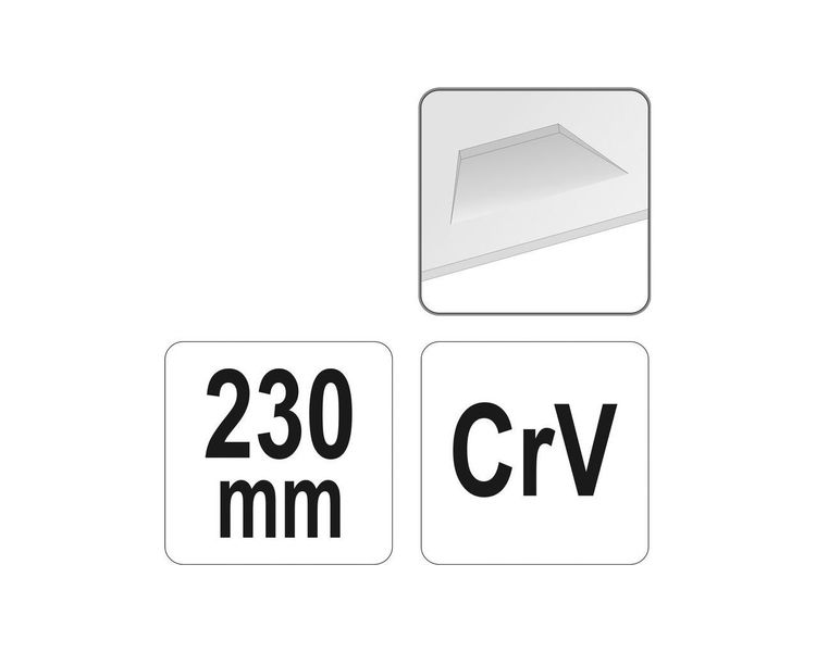 Высекатель для листового металла YATO YT-18977, 230 мм, CrV фото