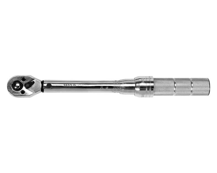 Ключ динамометричний 1/4" YATO YT-07511, 2.5-20 Нм, 250 мм фото