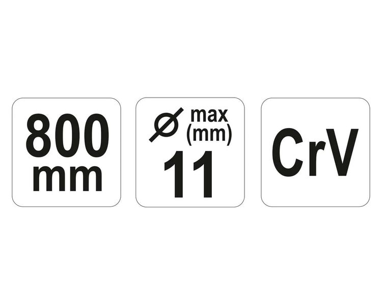 Ножницы для арматурной сетки до 11 мм YATO YT-18400, 800 мм, CrV фото
