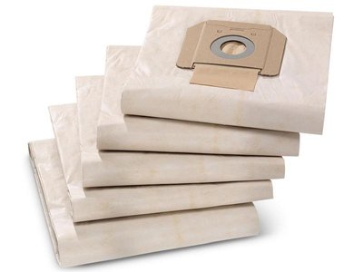 Мешок бумажній для пылесоса Karcher NT 65/2 Eco (6.904-285.0), 5 шт фото