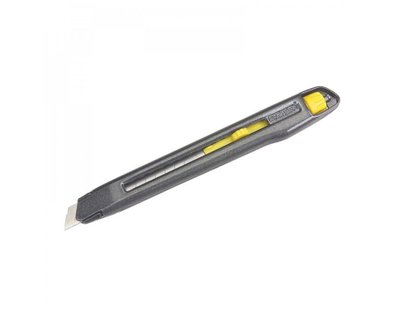 Нож строительный металлический STANLEY Interlock (0-10-095), лезвие 9 мм, 135 мм фото