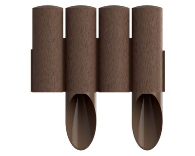 Огорожа для клумби декоративна коричнева Cellfast STANDART 34-041, 155х240 мм, 10 шт фото