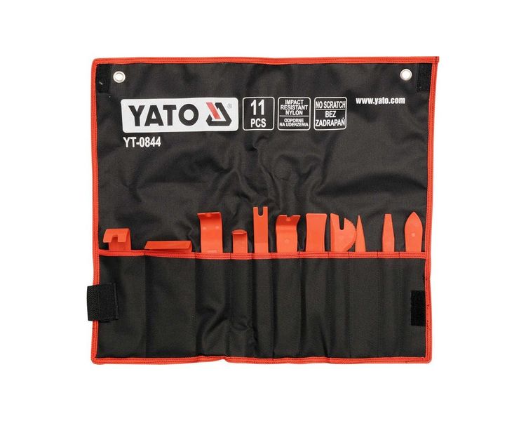 Набор инструментов для разборки салона автомобиля YATO YT-0844, 11 пр. фото