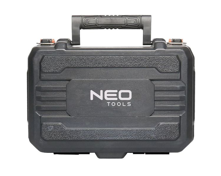 Нивелир лазерный аккумуляторный 3D в кейсе NEO TOOLS 75-109, зеленый, 3х360°, до 20 м фото