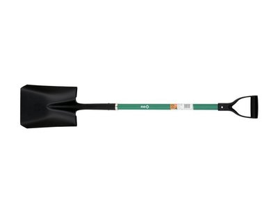 Лопата совкова з фібергласовою ручкою FLO 35835, совок 22.5х29 см, загальна 120 см фото