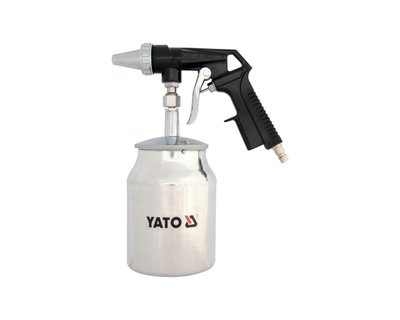 Пневмопістолет піскоструйний з бачком YATO YT-2376, 1 л, 160 л/хв фото