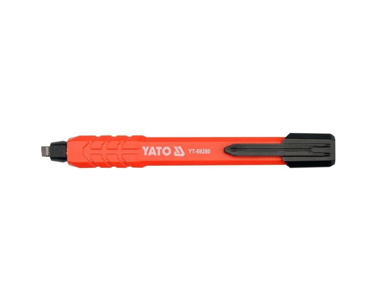 Карандаш автоматический для каменщиков и столяров YATO YT-69280, HB фото