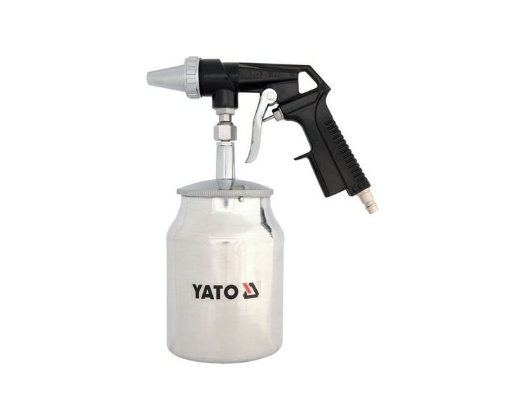 Пневмопистолет пескоструйный с бачком YATO YT-2376, 1 л, 160 л/мин фото