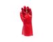 Перчатки масло-бензостойкие красные VOREL 74151, длина 36 см фото 3