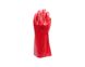 Перчатки масло-бензостойкие красные VOREL 74151, длина 36 см фото 2