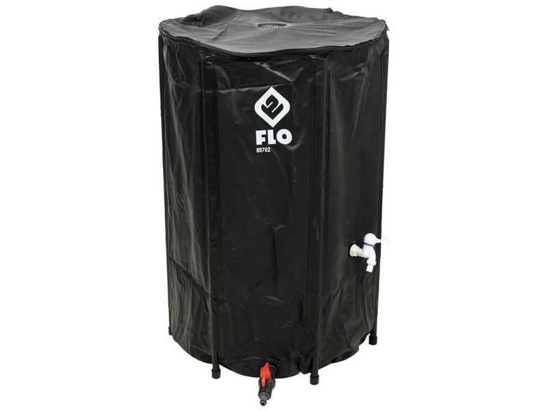 Емкость для воды с ПВХ 100 л с краном FLO 89702, 60х88 см, 3/4" фото