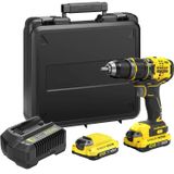 Stanley FatMax SFMCD721D2K шуруповерт ударный бесщеточный V20, 2 шт х 2 Ач, 18В, 80 Нм, 2100 об/мин фото